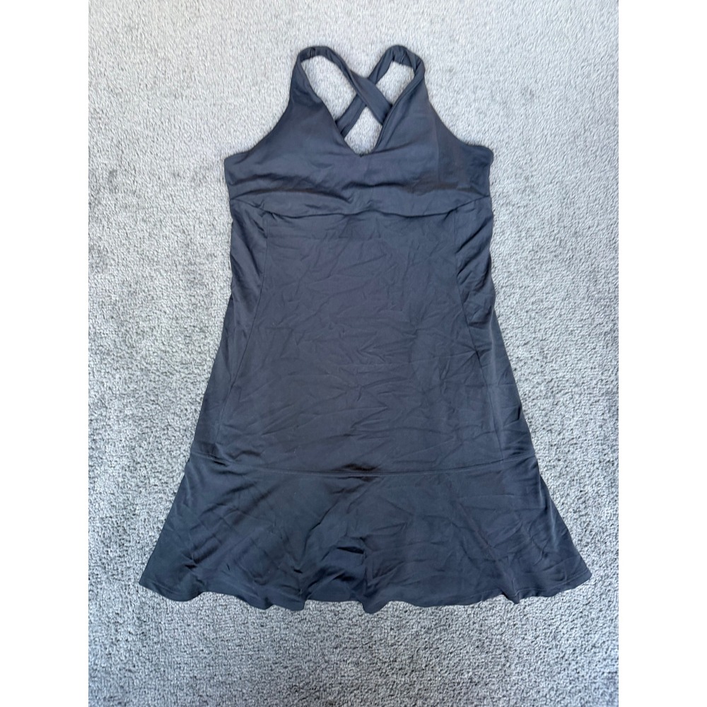 All In Motion Black Active Dress Size S Crisscross Back Tennis Golf Dress